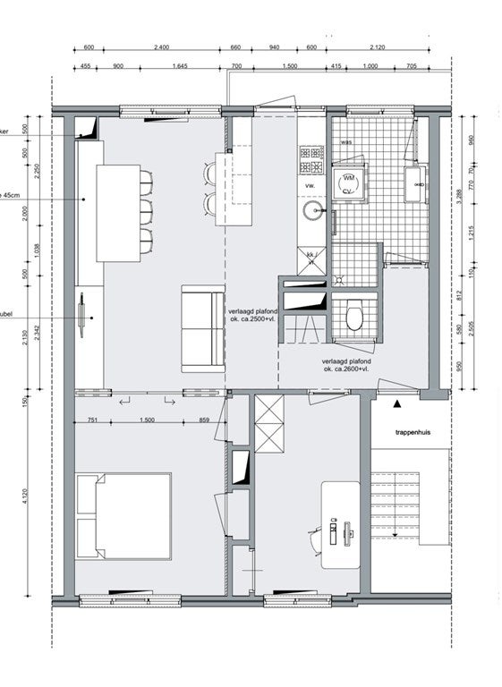 Appartement Spaarnestraat in Den Haag