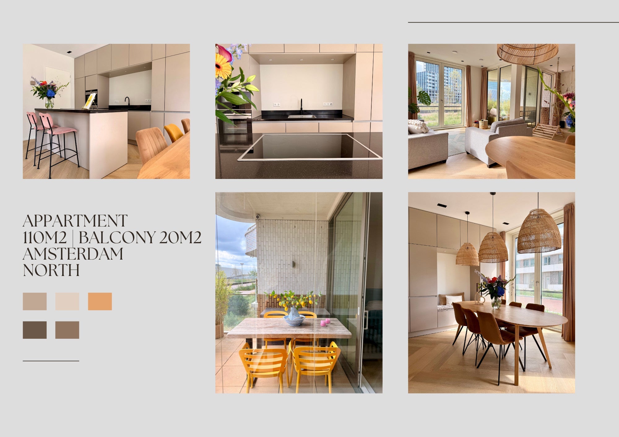 Appartement Céramiquelaan in Amsterdam
