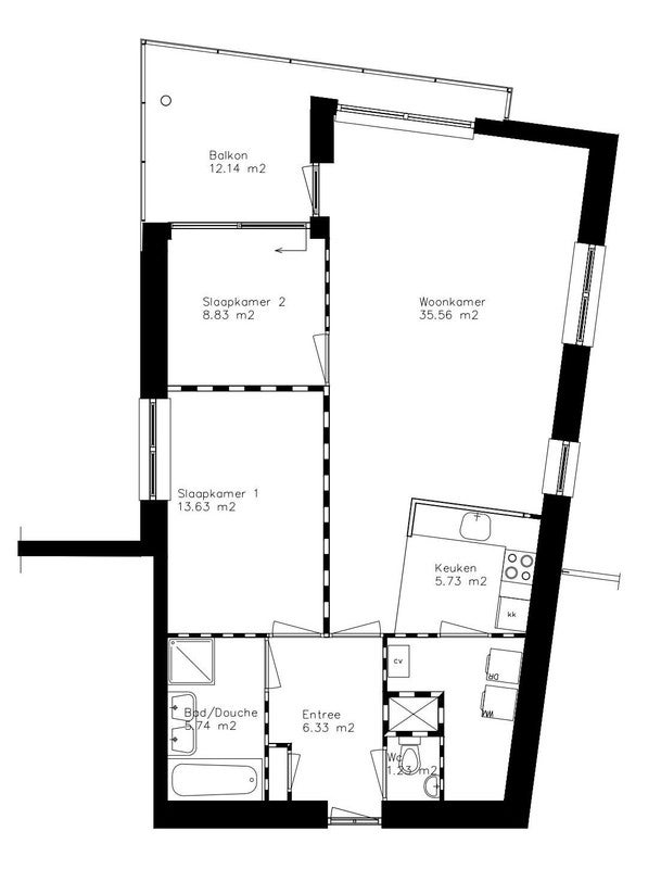Appartement Nederlandlaan in Haarlem