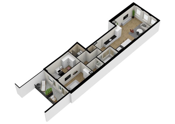 Appartement Lombardsteeg in Schiedam