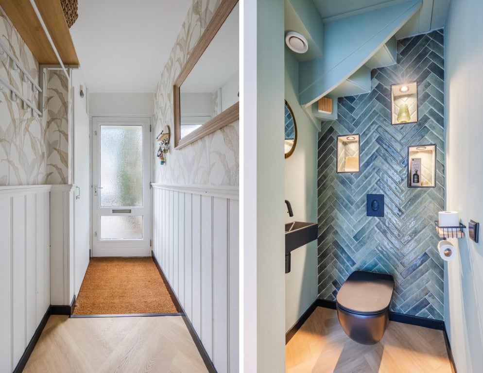 Tussenwoning te koop: Kastanjelaan 28, Halsteren