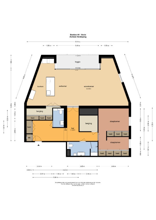 Appartement Bastion in Venlo