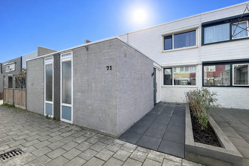 Huis J.F. de Millianostraat 71 in Breskens
