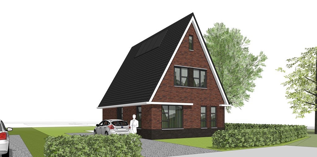 Huis Schoolstraat in Marum