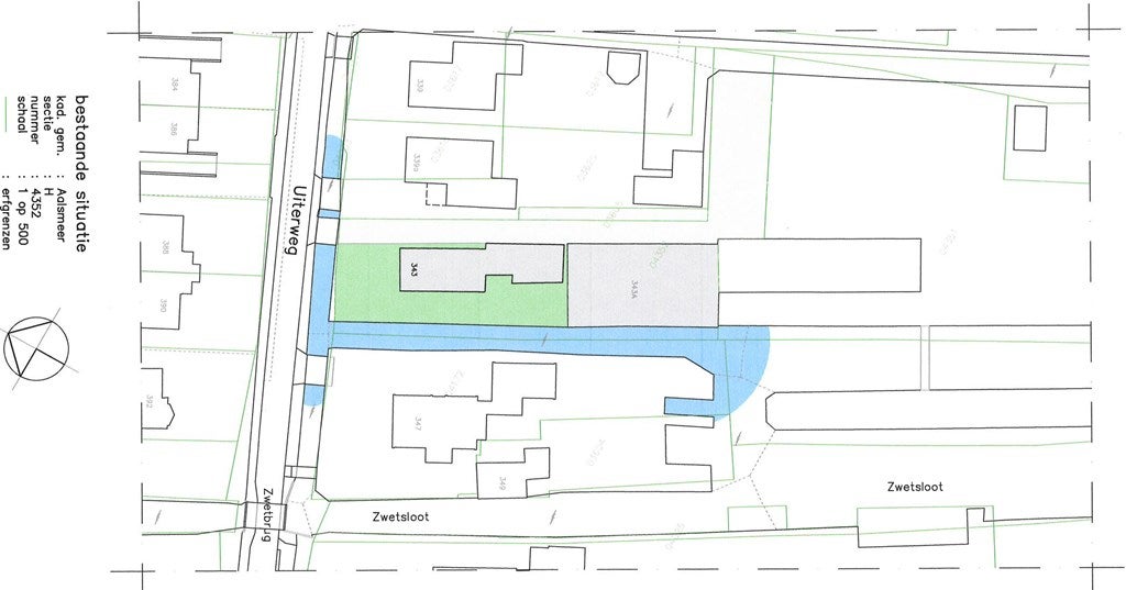 Vrijstaande woning te koop: Uiterweg 343, Aalsmeer