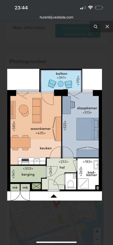Appartement aan de Osdorper Ban in Amsterdam (591684)