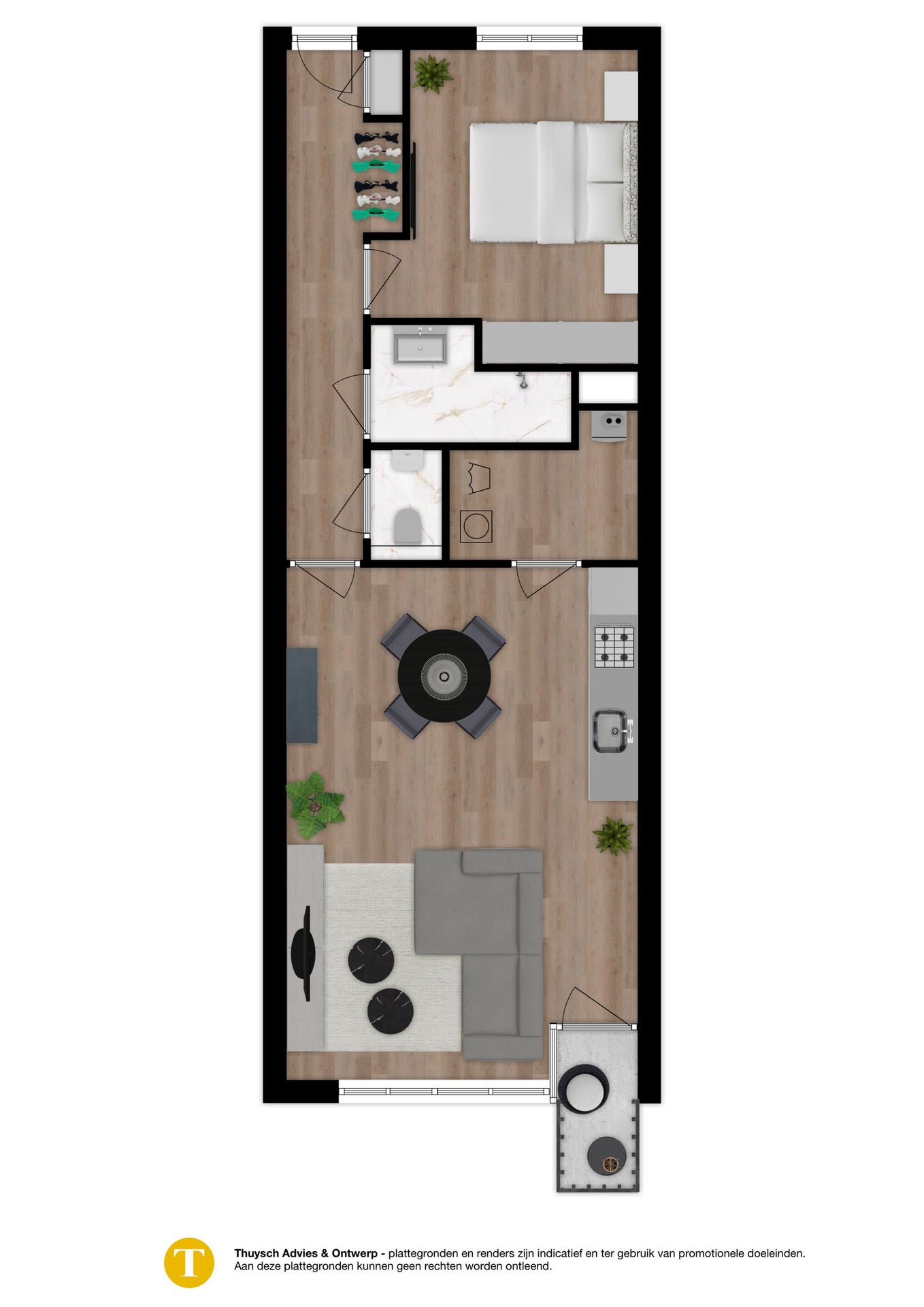 Appartement te koop: Zeemansstraat 79L, Zaandam