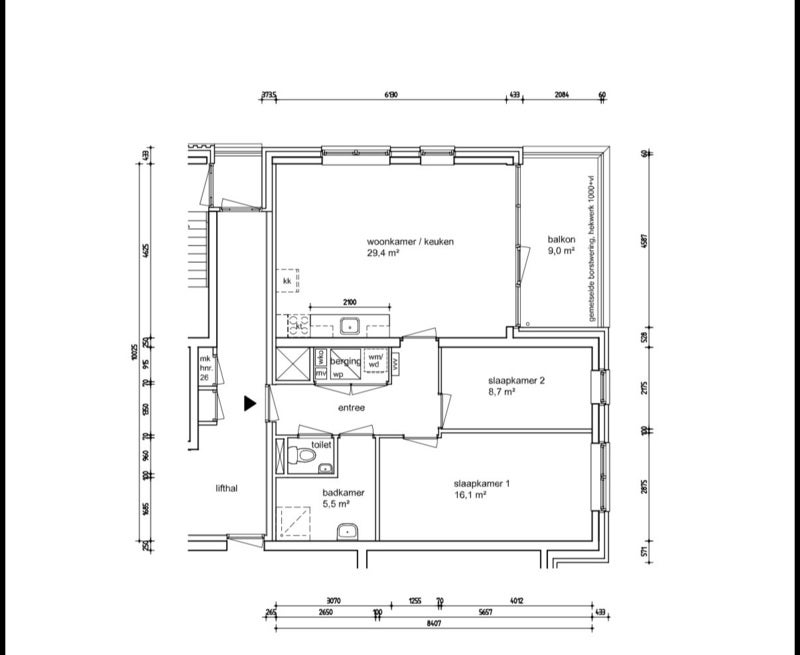 Appartement aan de De Gasperilaan in Uithoorn