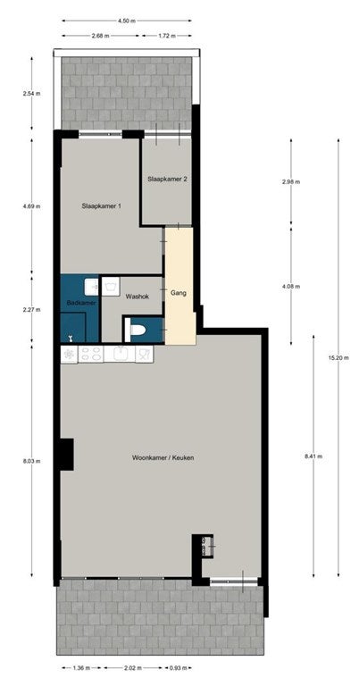 Appartement Helfrichstraat in Apeldoorn