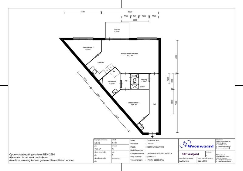 Appartement Zuiderlicht in Heerhugowaard