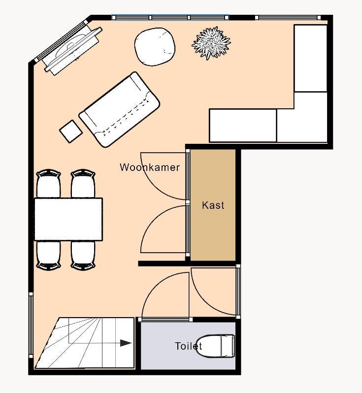 Appartement Zuid-Oostsingel in Bergen op Zoom