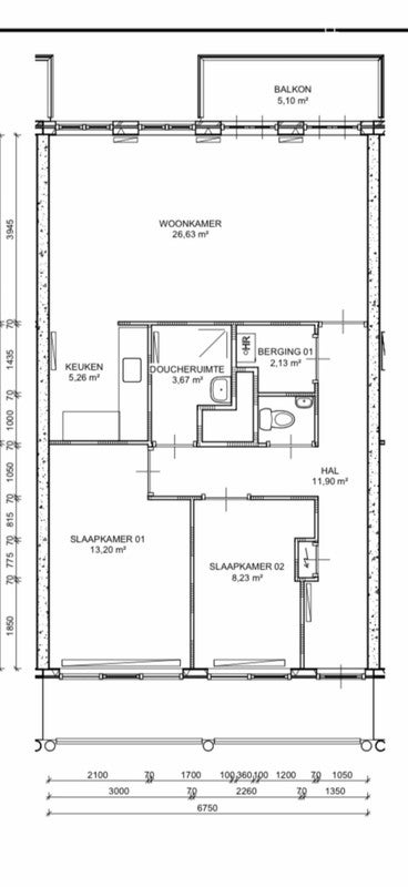 Appartement aan de President Allendelaan in Amsterdam (562187)