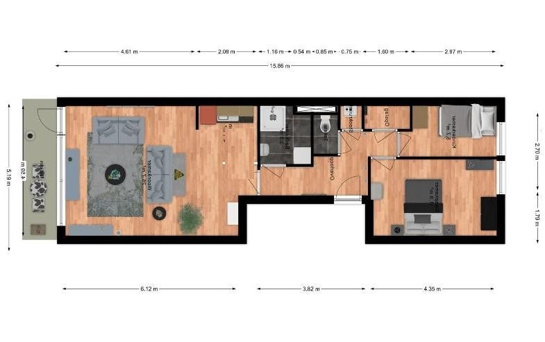 Woning te huur: Wannerplein, Heerlen