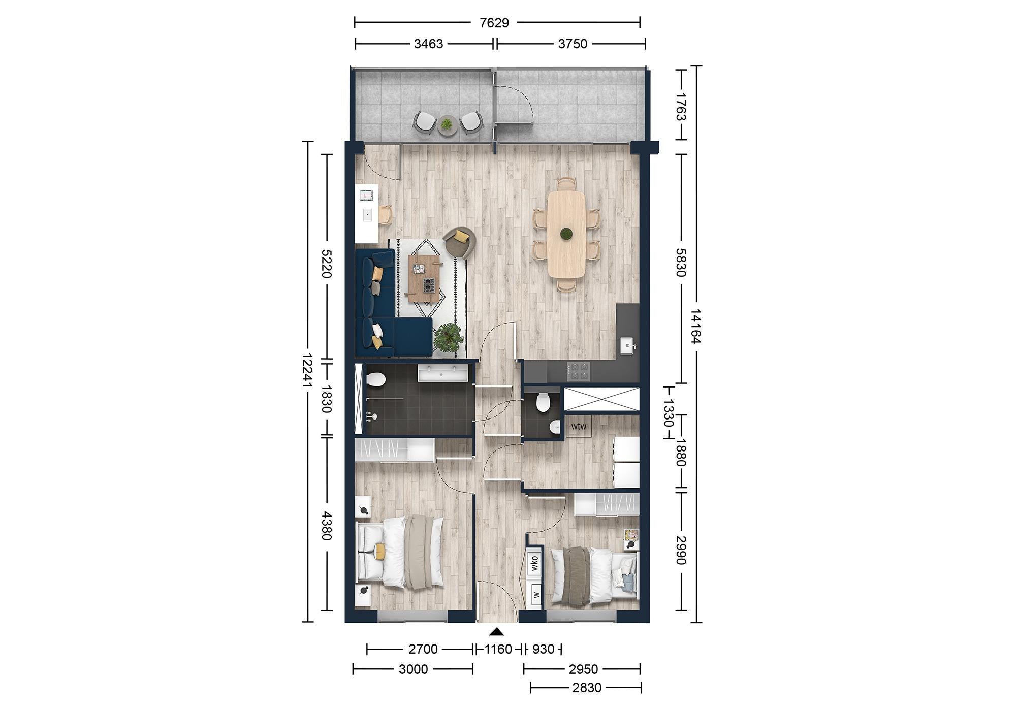 Woning te huur: Pampuskade, Rotterdam