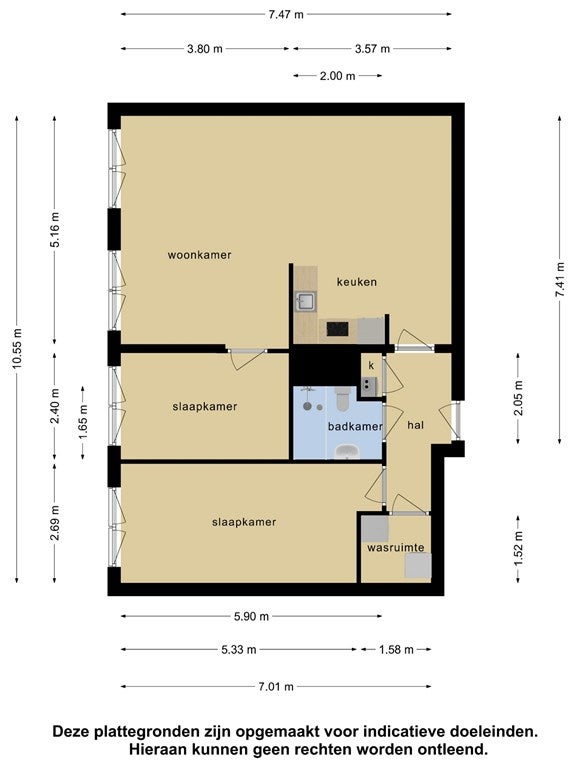 Appartement Teakhout in Zaandam