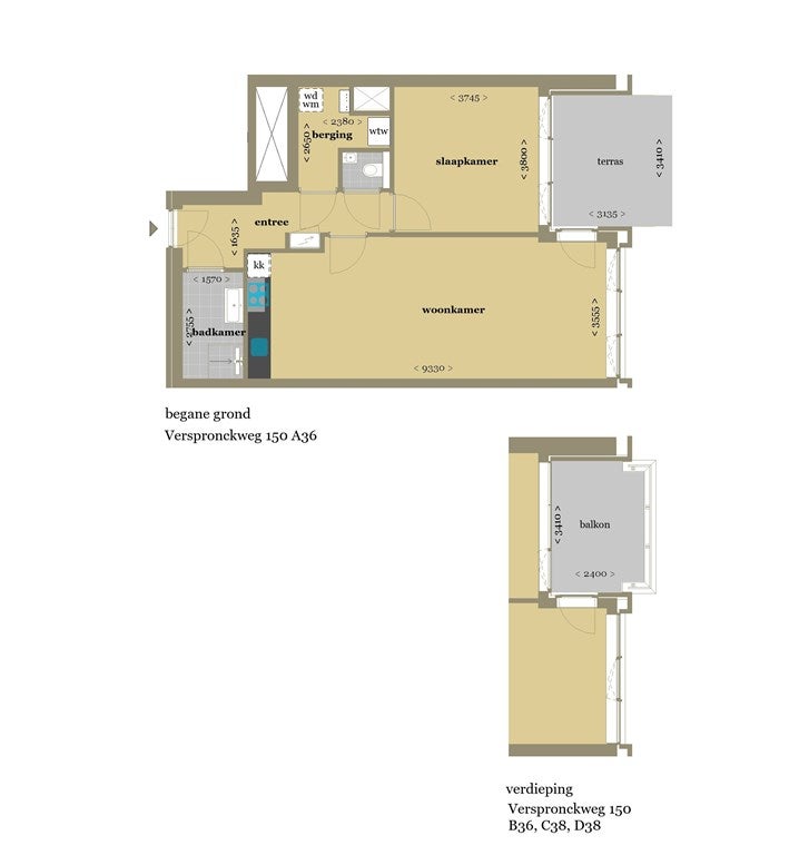 Te huur Appartement Verspronckweg 150 C 38 in Haarlem