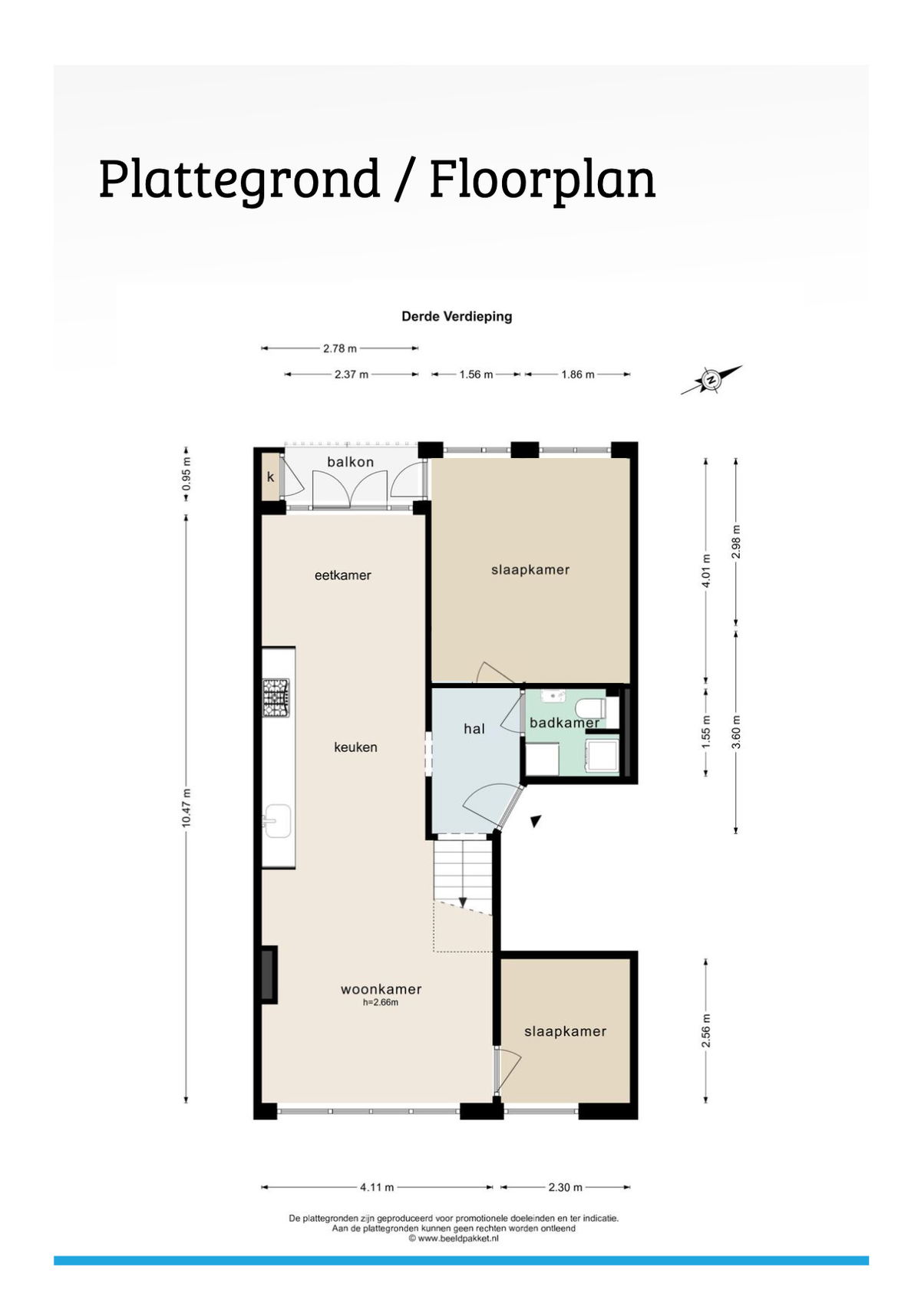 Appartement aan de Sloterkade in Amsterdam (1058 HD)