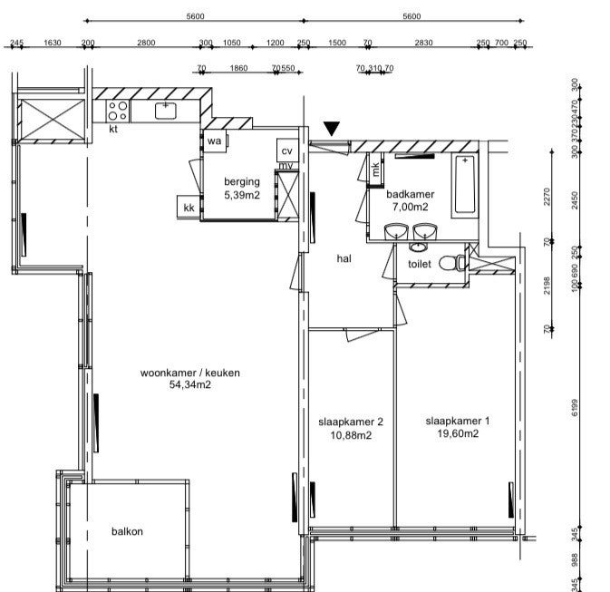 Appartement Zeeburgerdijk in Oost, Amsterdam