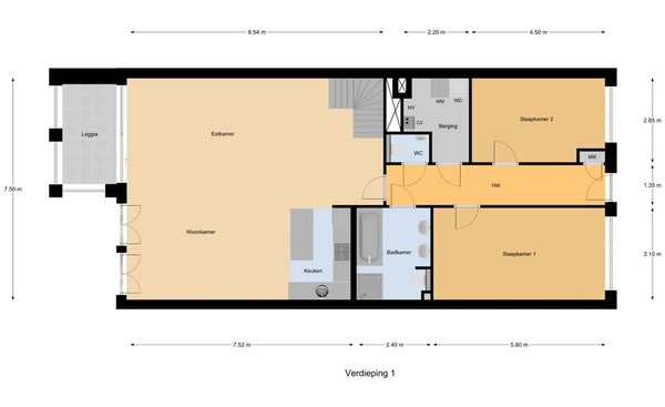 Appartement Marktstaete in Bladel