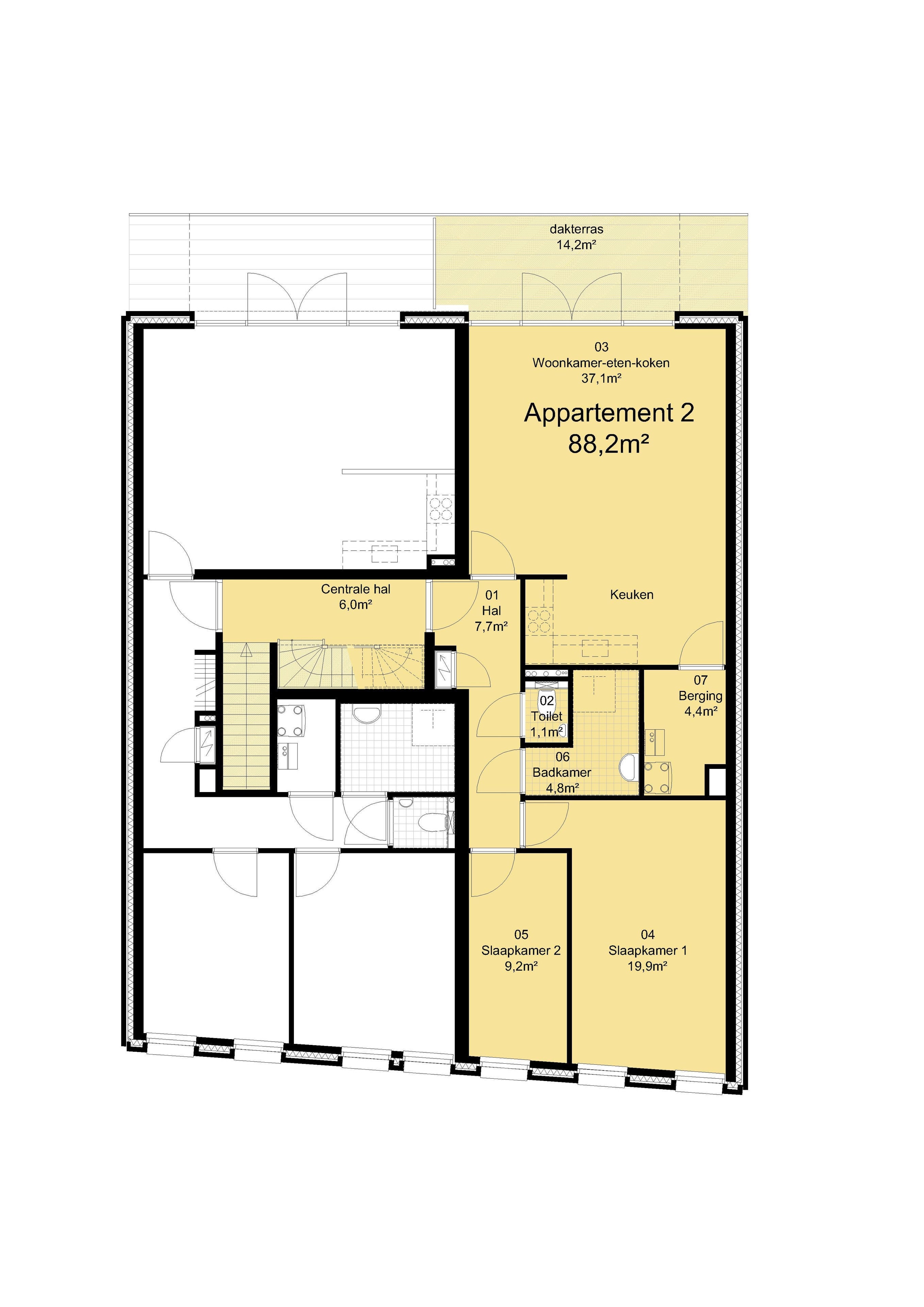 Appartement Akerstraat in Kerkrade