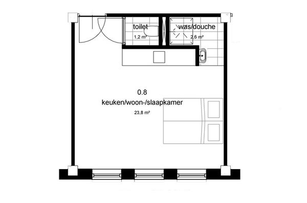 Appartement Schinkelwaard in Alkmaar