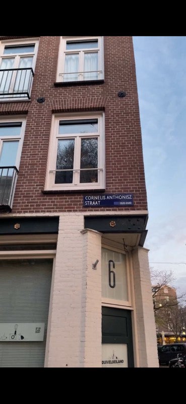Appartement Cornelis Anthoniszstraat in Amsterdam