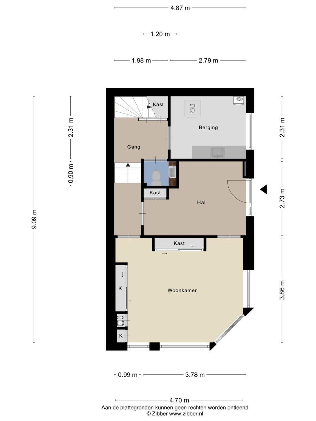 Tussenwoning te koop: Mauritskade 59, 'S-Gravenhage