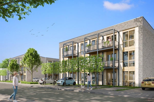 Flat D.J. van Wijkstraat in Geldermalsen