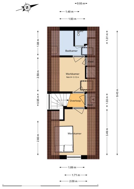 Appartement aan de Nieuwmarkt in Amsterdam