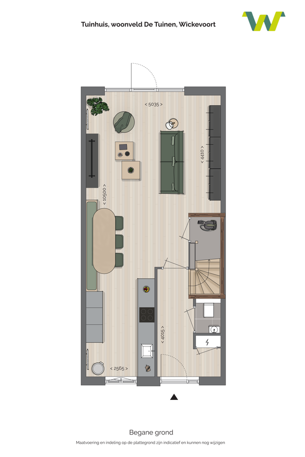 Tuinhuis in Cruquius