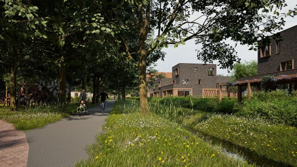 Huis Tuinvilla half vrijstaand type D in Cruquius