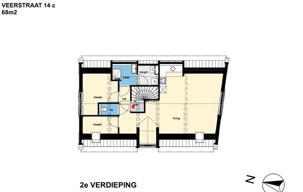 Appartement Veerstraat in Schoonhoven