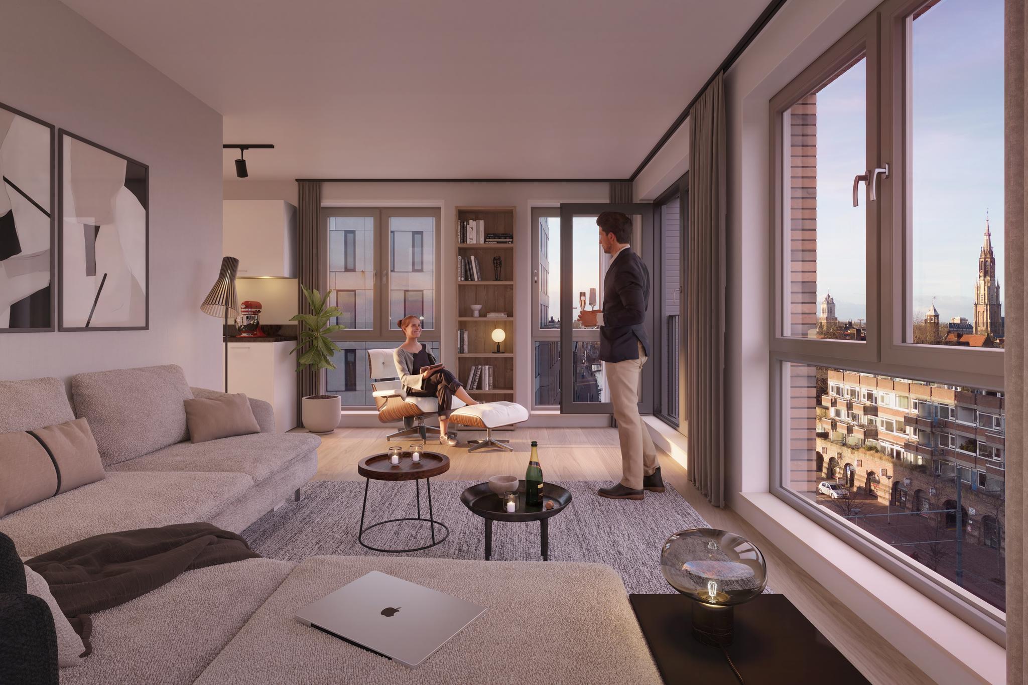 Te huur Appartement Houttuinen 66 A in Delft