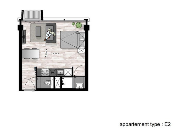 Appartement Lange Beekstraat in Amersfoort