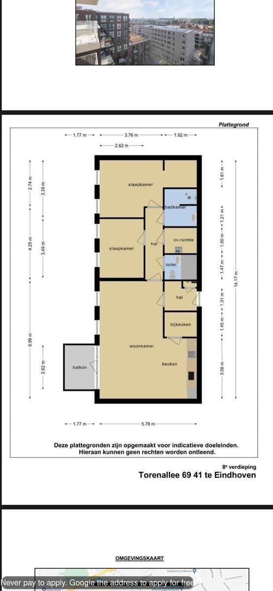 Woning te huur: Torenallee, Eindhoven