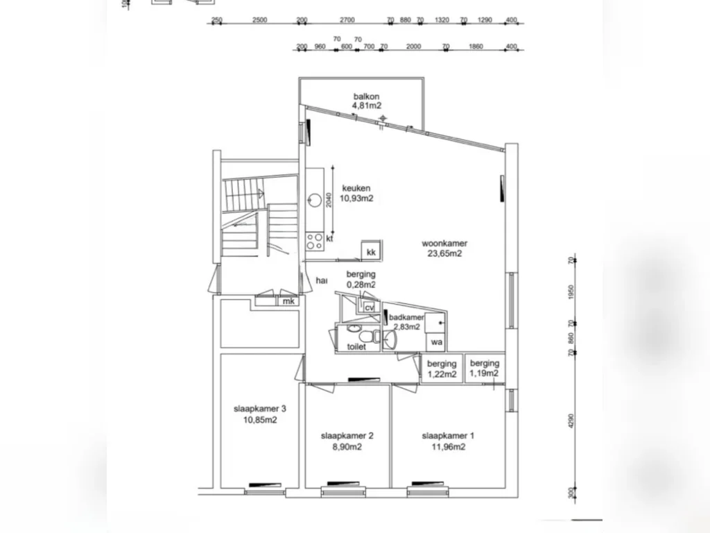 Appartement Conradstraat 35 in Amsterdam