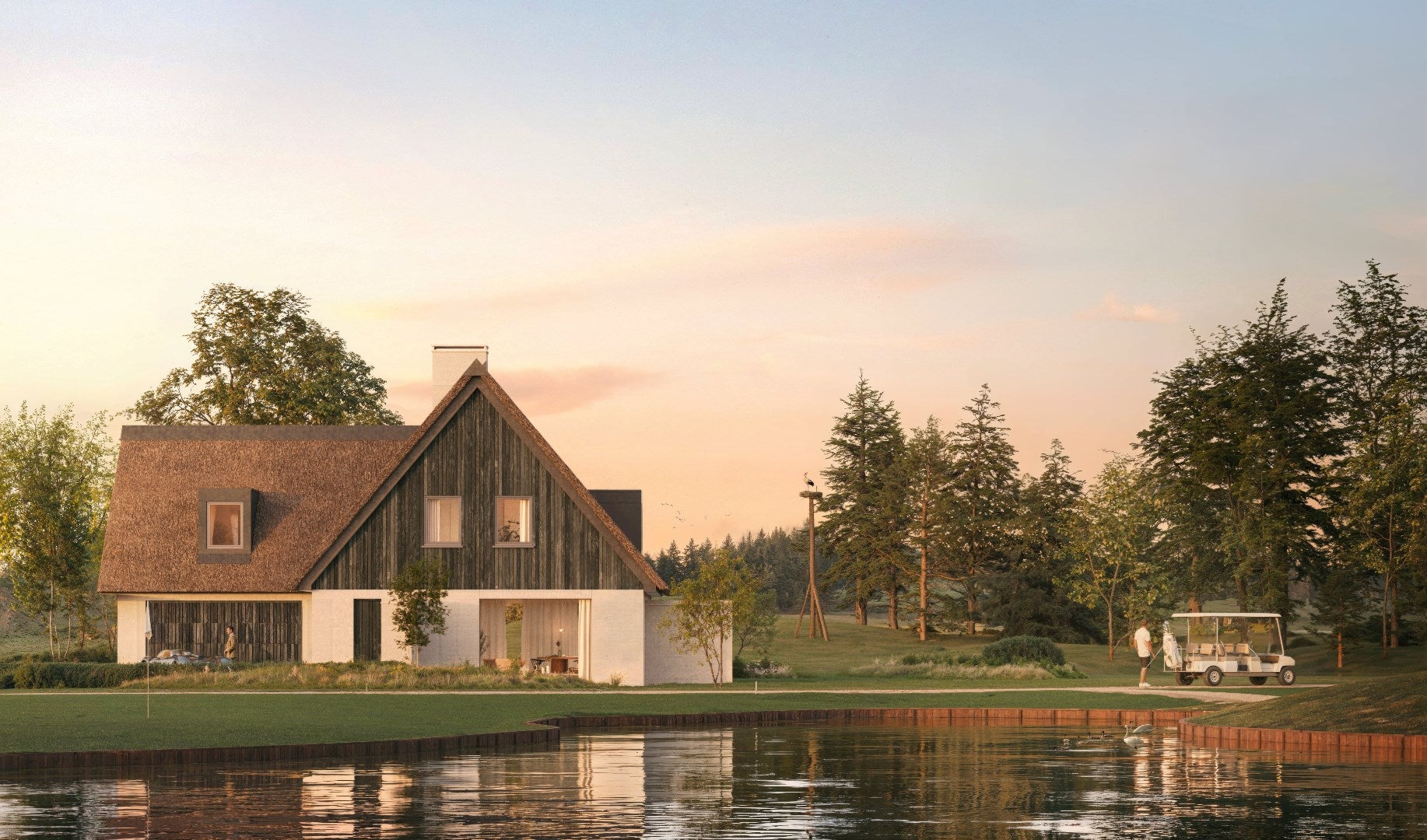 Huis Golfdomein Brugse Vaart 4 in Oostburg