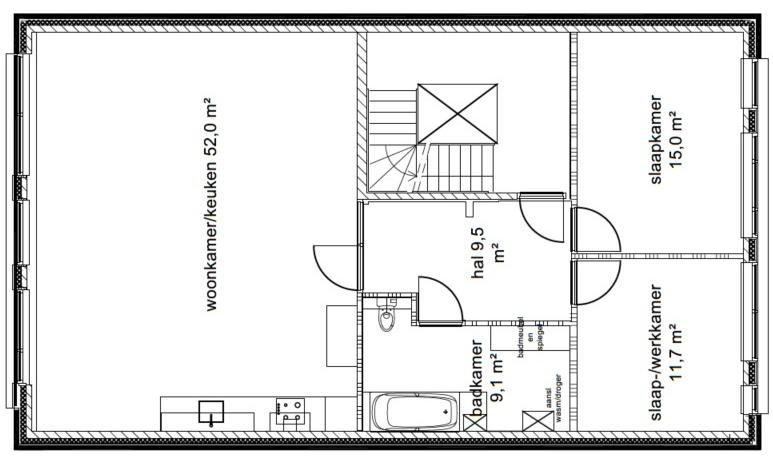 Appartement aan de Tornemeer in Woerden