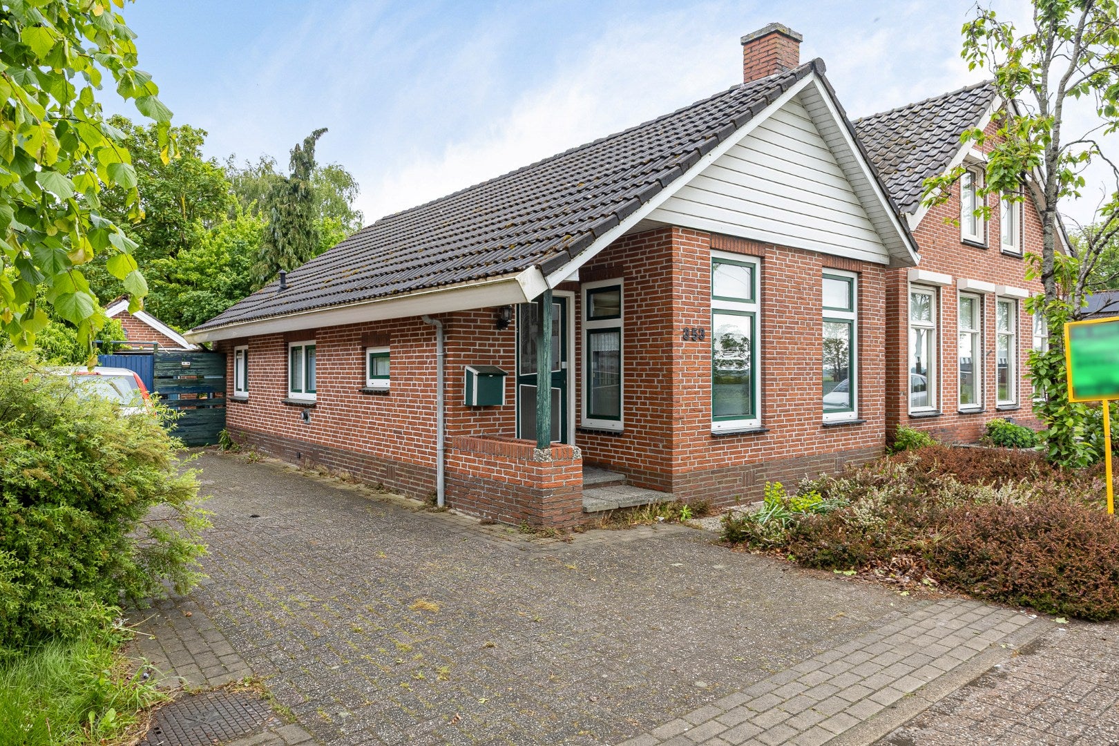 Huis Zuiderdiep 353 in 2e Exloërmond