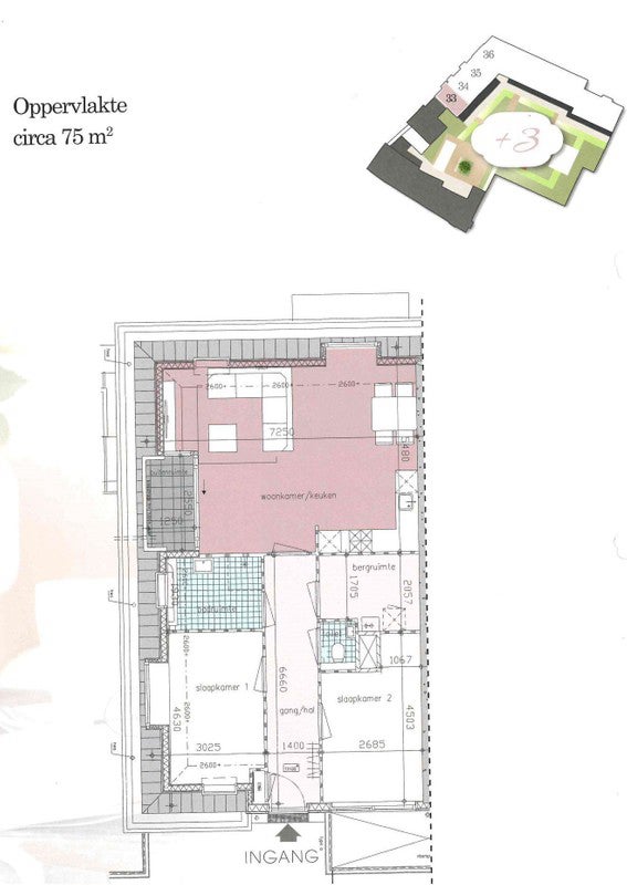 Appartement aan de Oranjelaan in Nijkerk