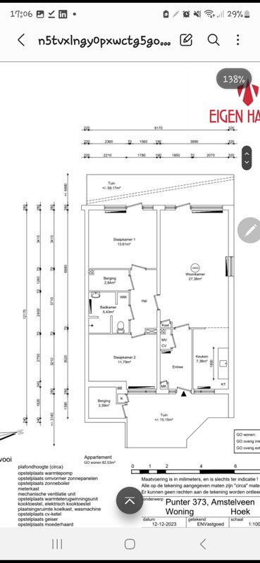 Appartement Punter in Amstelveen