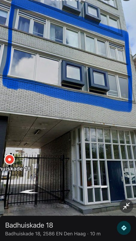 Appartement Badhuiskade in Den Haag