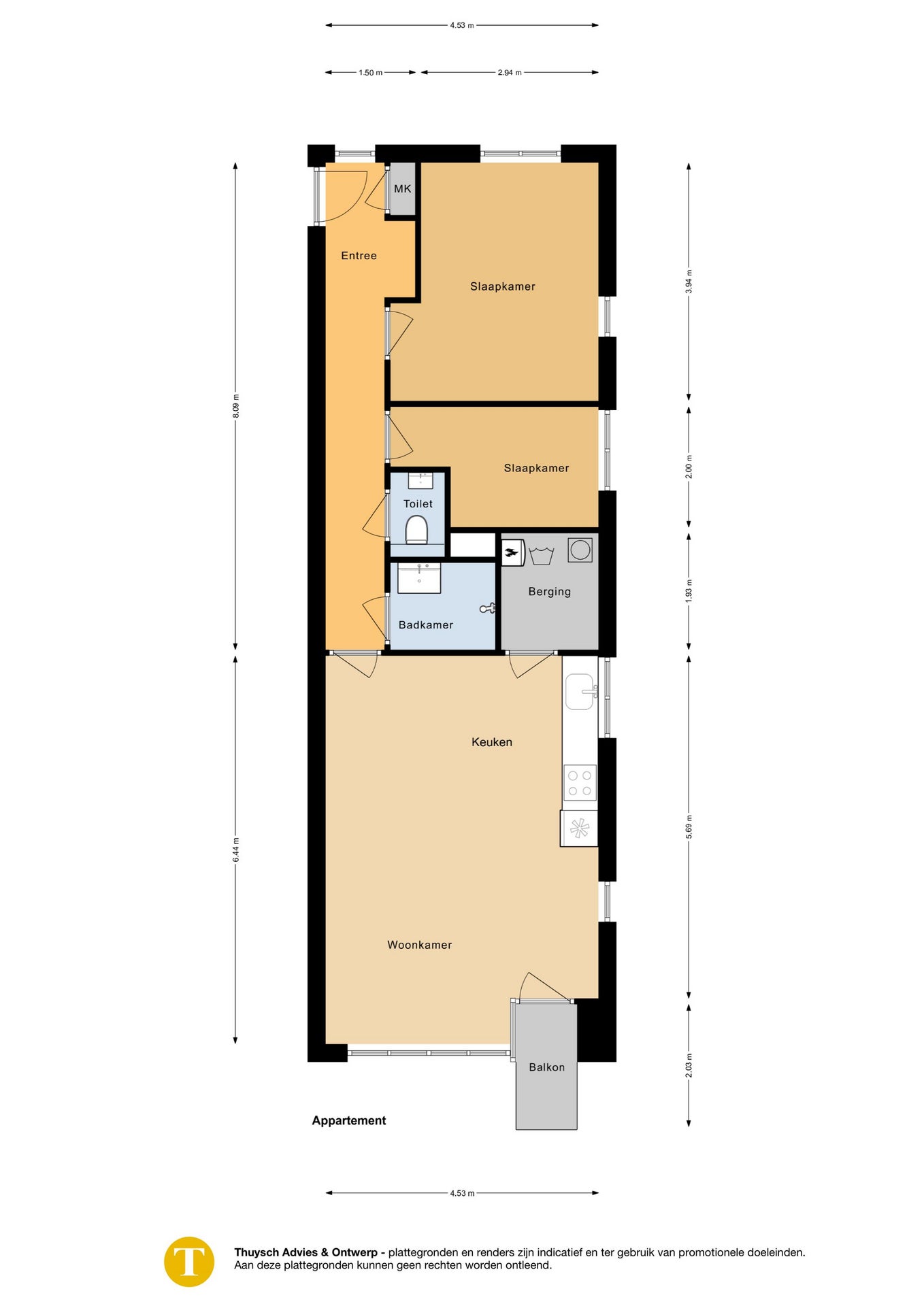 Appartement te koop: Zeemansstraat 79V, Zaandam