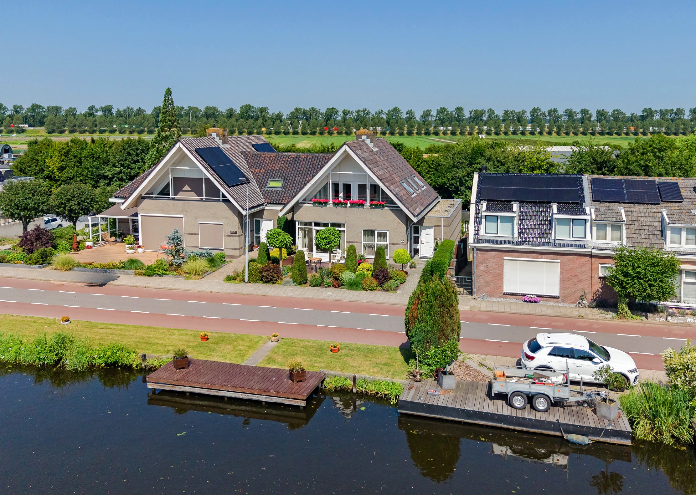 Huis Huigsloterdijk 75 in Weteringbrug