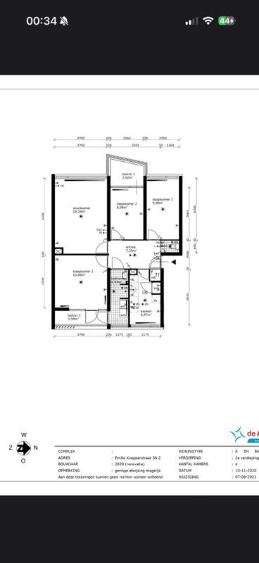 Appartement Abraham Staalmanplein in Amsterdam