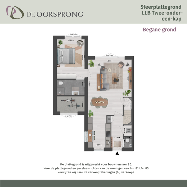 Huis Levensloopbestendige twee-onder-een-kap woning in Goirle
