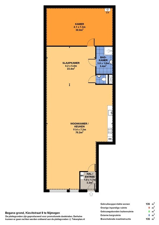 Woning te huur: Kievitstraat, Nijmegen