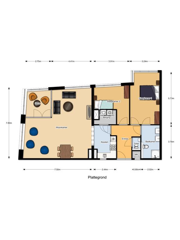 Appartement te huur: Loosduinse Uitleg 192, 'S-Gravenhage