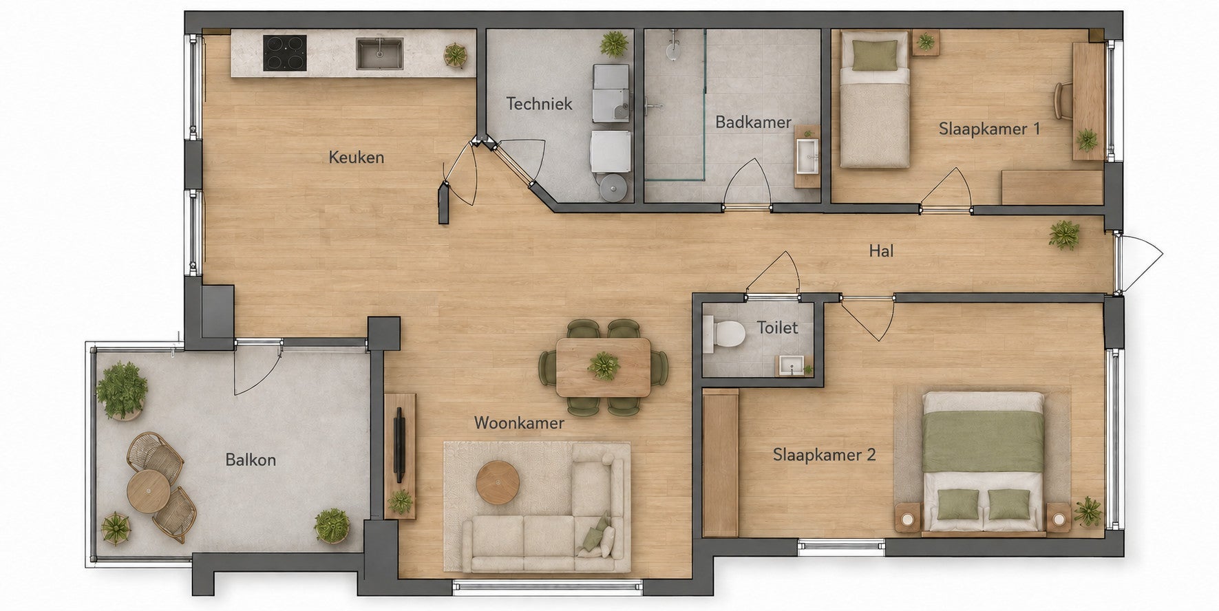 Woning te huur: De Wilde Wingerd, Valkenswaard