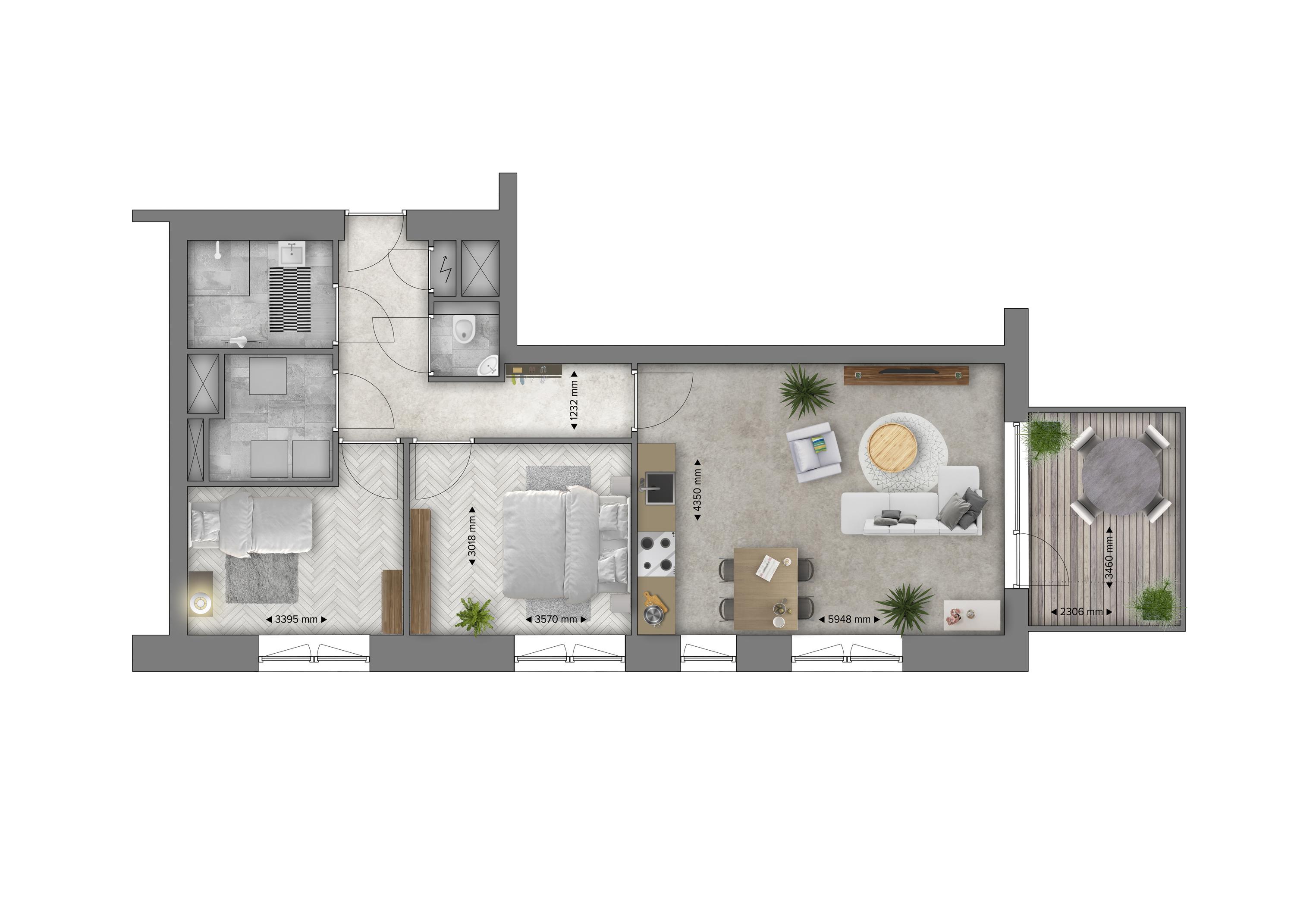 Te huur Appartement Teldersweg 94 E in Rotterdam